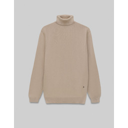 Sweter męski goriano golf beżowy