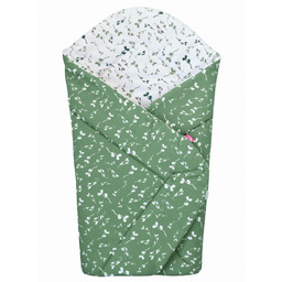 Motherhood Rożek bawełniany miękki Listki zielone