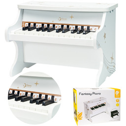 CLASSIC WORLD Drewniane Pianino dla Dzieci + Książeczka