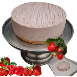 Lekki TORT TRUSKAWKOWO MALINOWY bez glutenu CIASTO owocowe