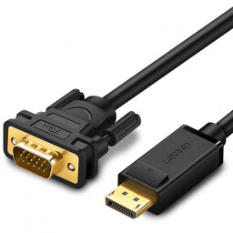 Kabel DisplayPort do VGA UGREEN DP105, FullHD, jednokierunkowy,