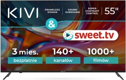 Telewizor Kivi 55U740NB 55" 4K Android Tv DVB-T2