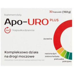 Apo-URO Plus, 30 kaps. -> Odbiór w Żabce!