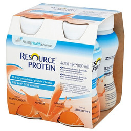 Resource Protein smak morelowy, 4 x 200 ml