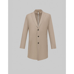 Płaszcz męski albareto beżowy