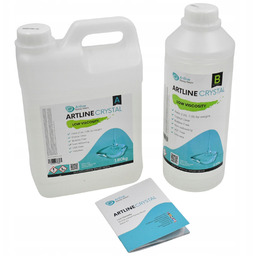 Żywica Epoksydowa Artline Crystal 2,7kg Płynna Odlewy 3D