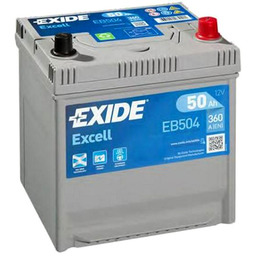 EXIDE EB504 Akumulator Pojemność akumulatora: 50Ah