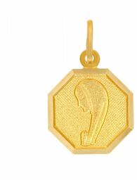 Złoty medalik z wizerunkiem Madonny ME.00234 pr.585