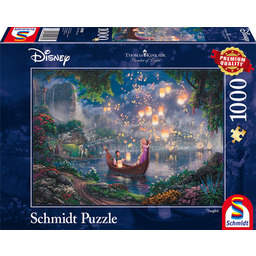 Schmidt, puzzle, Disney, Thomas Kinkade, Roszpunka, 1000 el.