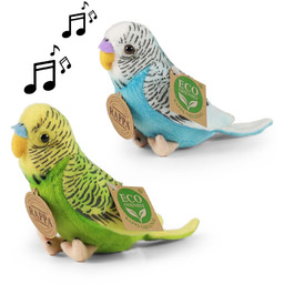 Pluszowe Papużki Faliste z dźwiękiem Rappa 710511 maskotki