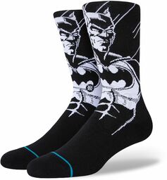 skarpetki STANCE THE BATMAN CREW SOCKS Black