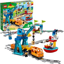 LEGO DUPLO, klocki Pociąg towarowy, 10875