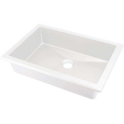 DEANTE Umywalka wpuszczana w blat CORREO 50x35 granitowa