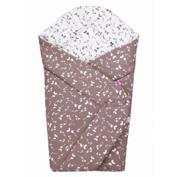 Motherhood Rożek bawełniany miękki Listki wrzosowe