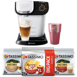 Ekspres kapsułkowy Bosch Tassimo My Way biały 3x