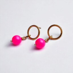 Pakamera Swarovski neon pearls : neon pink