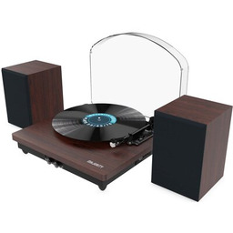 MAJORITY Gramofon Moto Plus Orzech