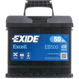 EXIDE EB500 Akumulator Pojemność akumulatora: 50Ah