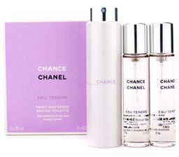 Chanel Chance Eau Tendre, Woda toaletowa 3x20ml Twist