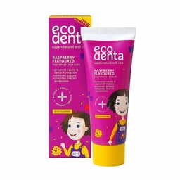Pasta do zębów dla dzieci malinowa, Ecodenta, 100