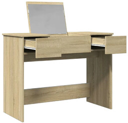 Elior Toaletka skandynawska z chowanym lustrem sonoma dąb