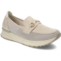 Beżowe Półbuty Rieker Sportowe Buty Damskie