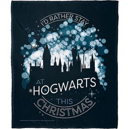 Northwest Harry Potter Jedwabny koc dekoracyjny, 127 cm