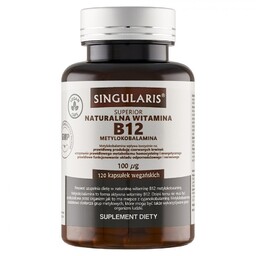 Singularis Superior Naturalna Witamina B12, 120 kapsułek