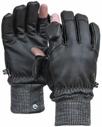 Vallerret Rękawice fotograficzne Hatchet Leather Black XL