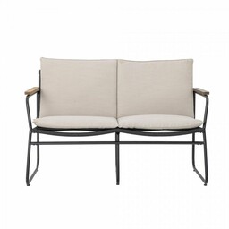 Bloomingville HAMPTON Sofa Ogrodowa / Czarna