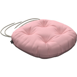 Poduszka na krzesło Adam, pudrowy róż, fi 37