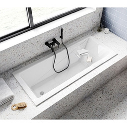 Wanna prostokątna do zabudowy 180 cm Modern Slim