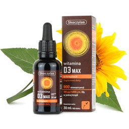 SKOCZYLAS Witamina D3 Max w kroplach (30 ml)