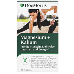 DocMorris Magnez + Potas, 30 tabletek