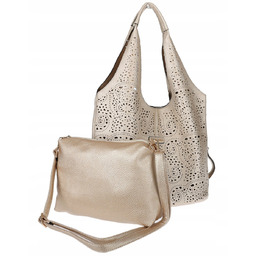 Torebka Damska włoskiej marki CHARRO Ażurowa Worek shopper