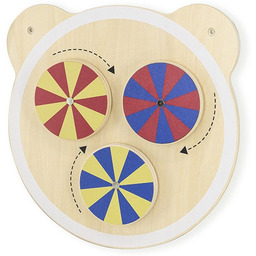 VIGA Drewniana Tablica Kolory Certyfikat FSC Montessori