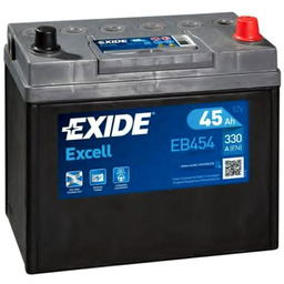 EXIDE EB454 Akumulator Pojemność akumulatora: 45Ah