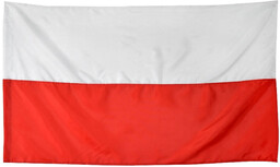 Polska flaga narodowa - 68 x 110 cm
