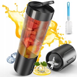 Przenośny Elektryczna Mini Sokowirówka Owoce Blender Kielichowy Turystyczny