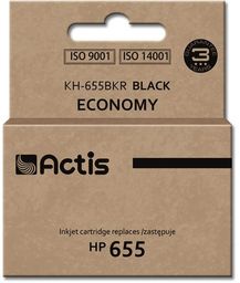 ACTIS Tusz KH-655BKR (zamiennik HP 655 CZ109AE; Standard;