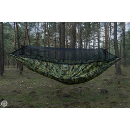 Hamak TigerWood Ważka V2 LONG CAMO + moskitiera