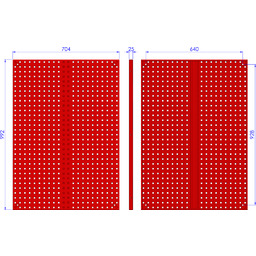 Płyta / tablica perforowana N-4-04-06