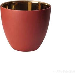 ASA lampion z porcelany, czerwony, 7,2