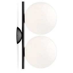 Lampa Ścienne FLOS, IC C/W1 Double, ściemnialny, biały,