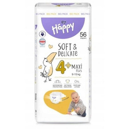 Bella Baby Happy 4+ Maxi Plus Pieluszki 9-15