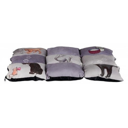 Trixie Koc Patchwork Cat 45 55 cm szary