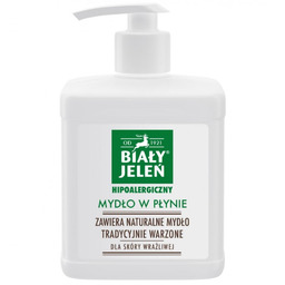 Biały Jeleń mydło w płynie SZARE MYDŁO 500ml