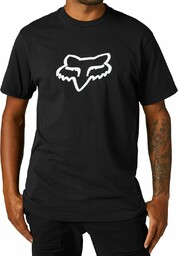 t-shirt męski FOX LEGACY FOX HEAD TEE Black/White