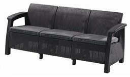 KETER Sofa ogrodowa Cofru Love Seat 3 osobowa