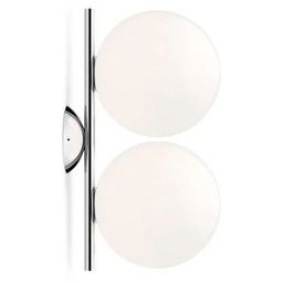 Lampa Ścienne FLOS, IC C/W1 Double, ściemnialny, biały,